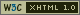 W3C Valid XHTML 1.0